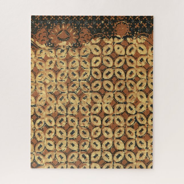 Coffee Bean Earthy Boho Rustic Jigsaw Puzzle (Vertical)
