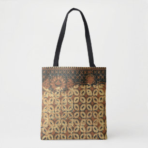 Coffee Bean Earthy Boho Rustic Tote Bag
