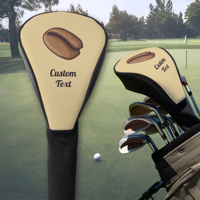 Coffee Bean Icon Golf Head Cover (Creator Uploaded)