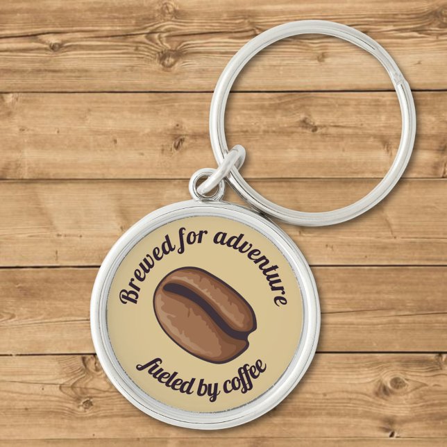 Coffee Bean Icon Keychain (Creator Uploaded)