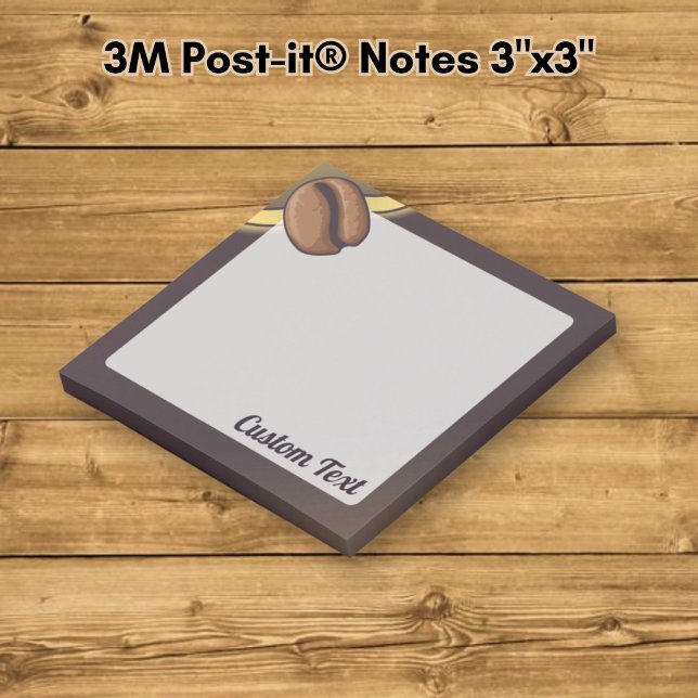 Coffee Bean Icon Post-it Notes (Creator Uploaded)