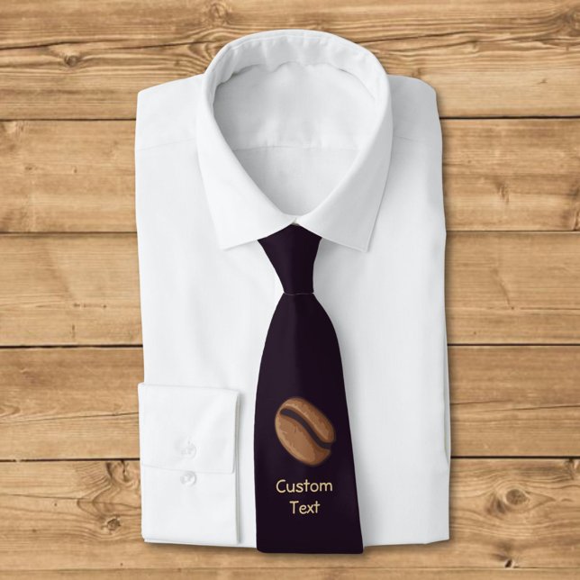 Coffee Bean Icon Tie (Creator Uploaded)