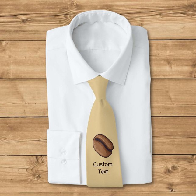 Coffee Bean Icon Tie (Creator Uploaded)