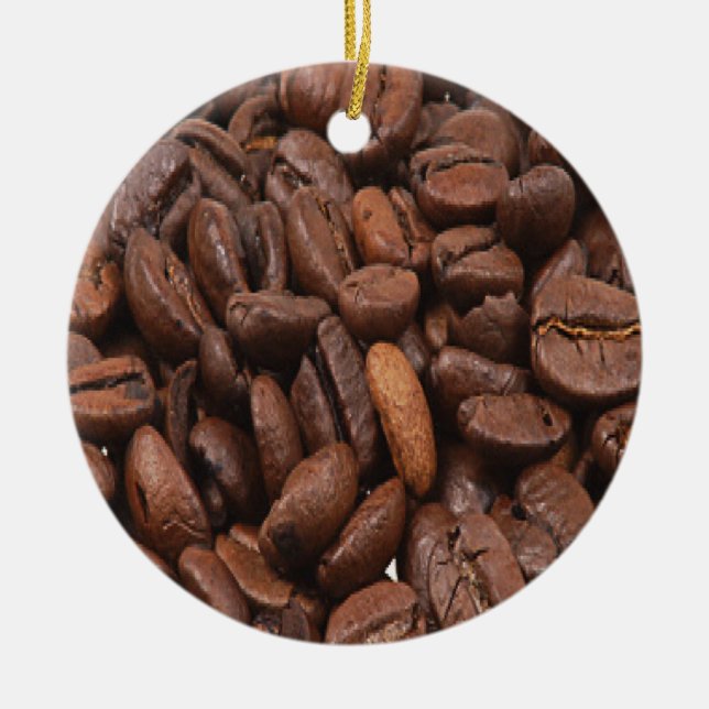 Coffee Bean Ornament (Front)