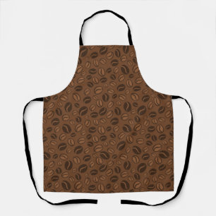 Coffee Bean Pattern Apron