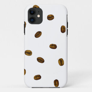 Coffee Bean Pattern iPhone 11 Case