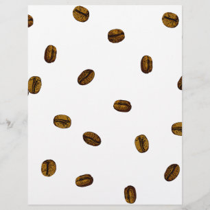 Coffee Bean Pattern Flyer