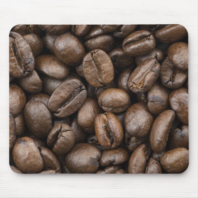 Coffee Bean Pattern Mouse Mat (Front)