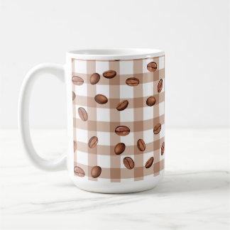Coffee Bean Pattern Mug
