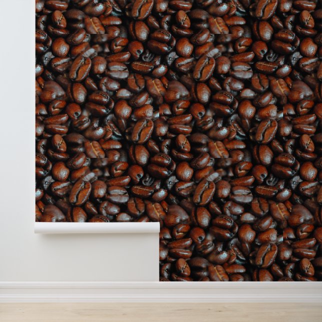 Coffee Bean Pattern Wallpaper (Application)