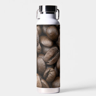 Coffee Bean Pattern Water Bottle