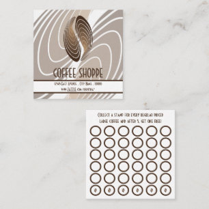 coffee bean strata stamp card