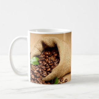 Coffee Beans Bag Sticker – Rustic Coffee Lover  Coffee Mug