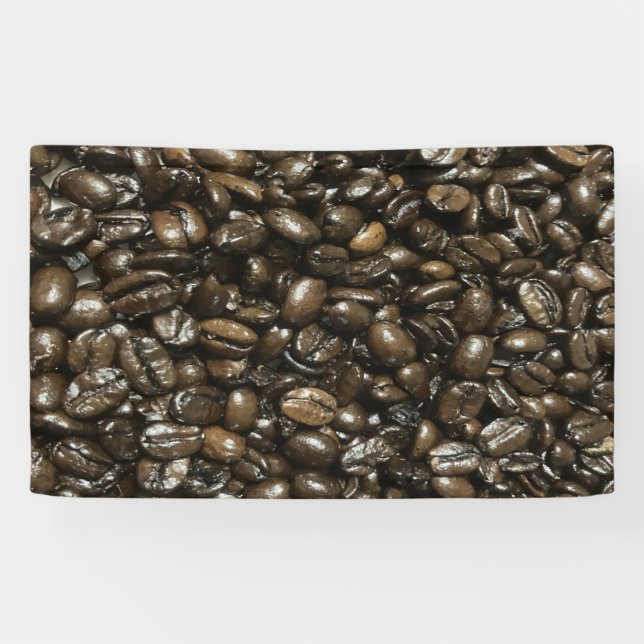 Coffee Beans Banner (Horizontal)