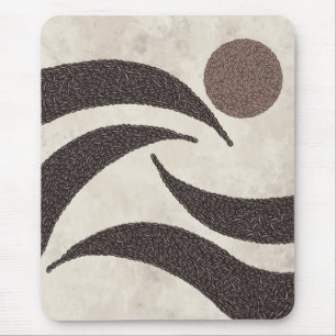 Coffee Beans-Bean Bliss Sunrise Mouse Mat