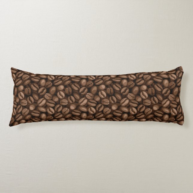 Coffee beans body cushion (Front)