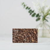 COFFEE BEANS BUSINESS CARD (Standing Front)