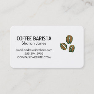 Coffee Beans Business Card