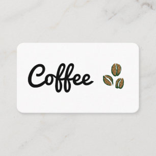 Coffee Beans Business Card