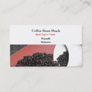Coffee Beans Business Card