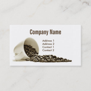 Coffee Beans Business Cards