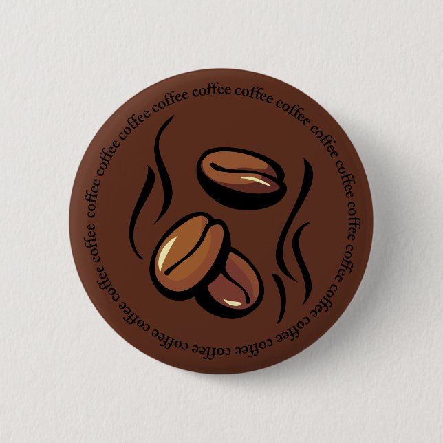 Coffee Beans Button (Front)