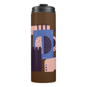 Coffee Beans - Caffeine Lover Art Thermal Tumbler