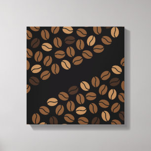 coffee beans canvas print