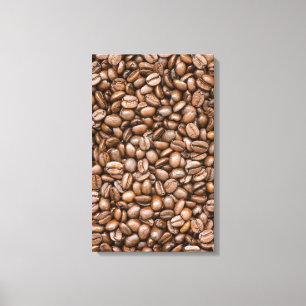 Coffee beans canvas print