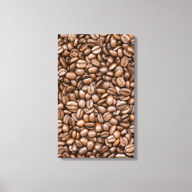 Coffee beans canvas print (Front)