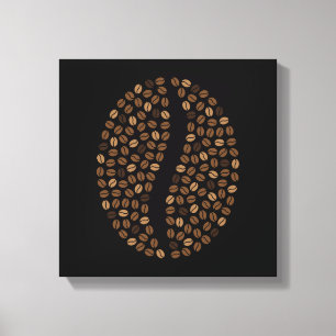 coffee beans canvas print