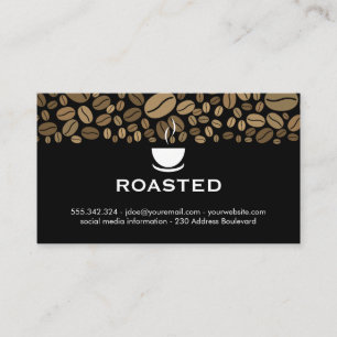 Coffee Beans Coffee Beans Business Card