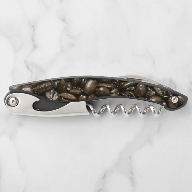 Coffee Beans Corkscrew (Front)