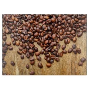 Coffee Beans Cutting Board