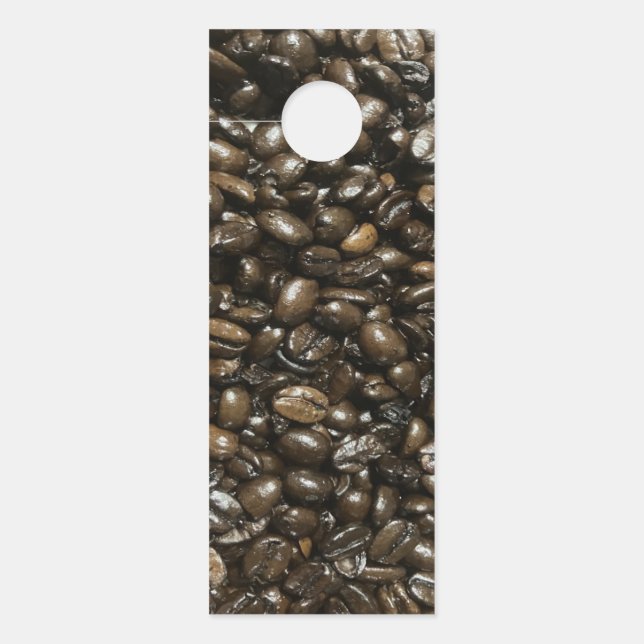 Coffee Beans Door Hanger (Front)