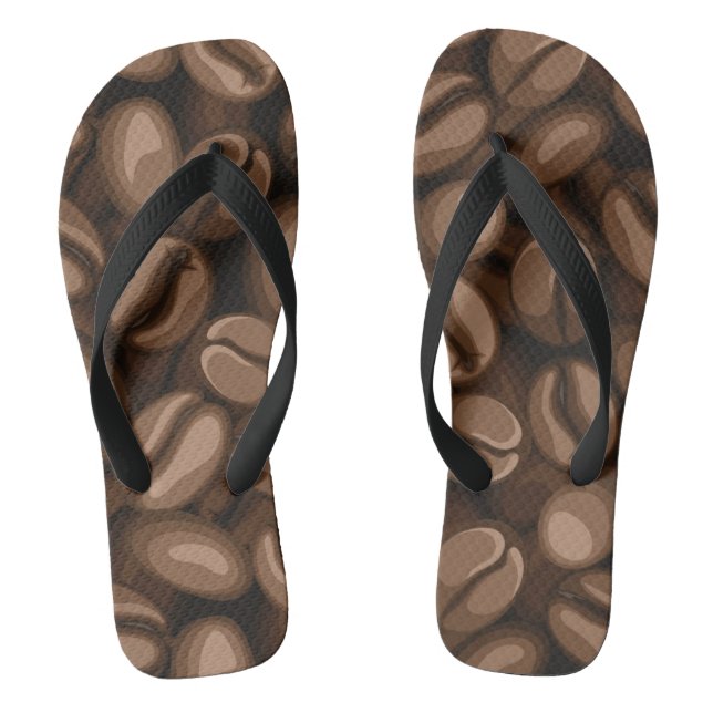 Coffee beans flip flops (Footbed)