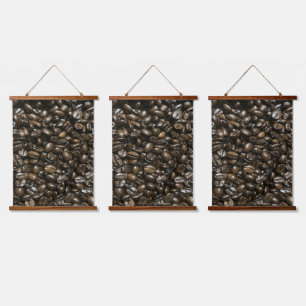 Coffee Beans Hanging Tapestry