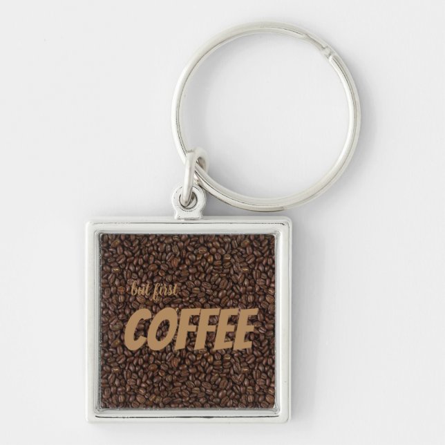 Coffee Beans Key Ring (Front)