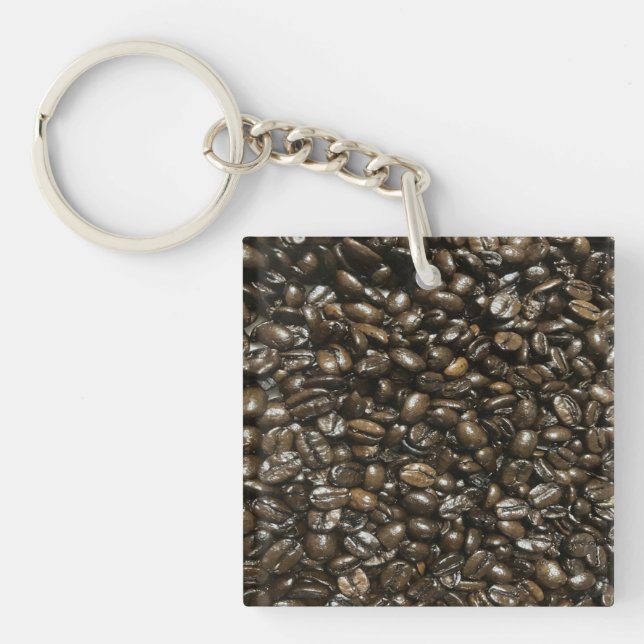 Coffee Beans Key Ring (Front)