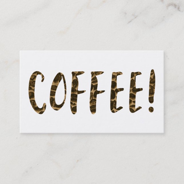 coffee beans loyalty (Front)