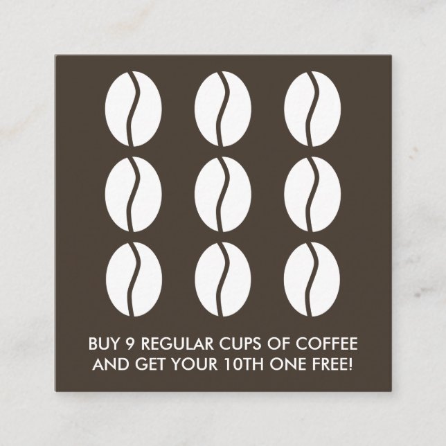 coffee beans loyalty (Front)