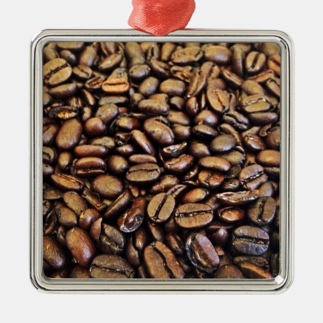 coffee beans metal tree decoration (Front)