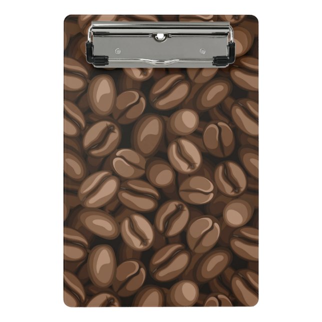Coffee beans mini clipboard (Front)