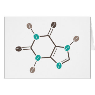 coffee beans molecular caffeine