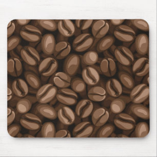 Coffee beans mouse mat