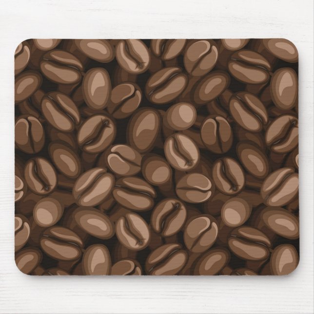 Coffee beans mouse mat (Front)