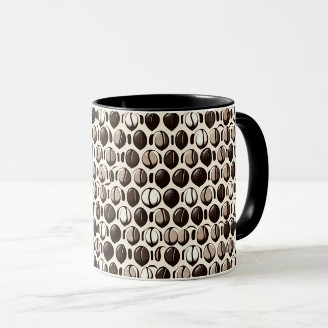 Coffee Beans Mug (Front Right)