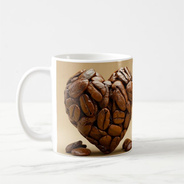 Coffee beans mug (Left)