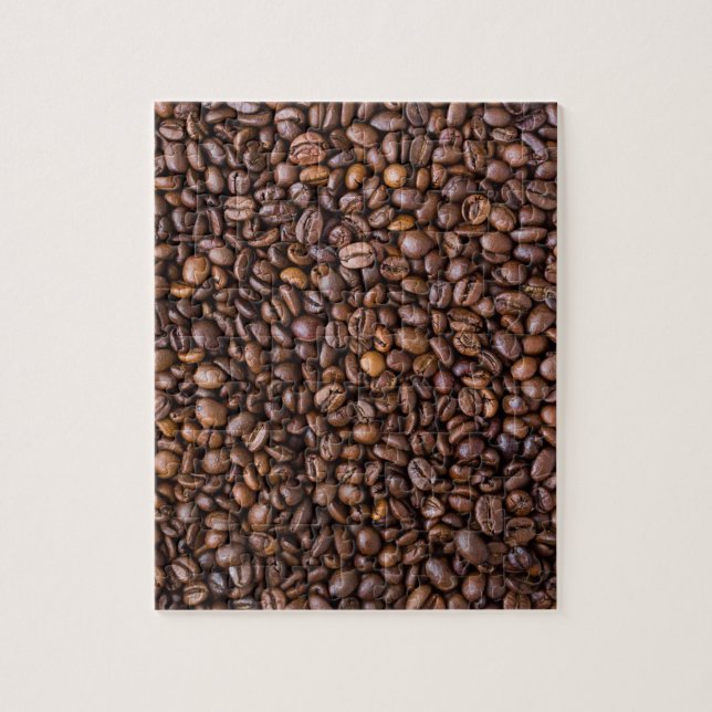 Coffee beans pattern jigsaw puzzle (Vertical)