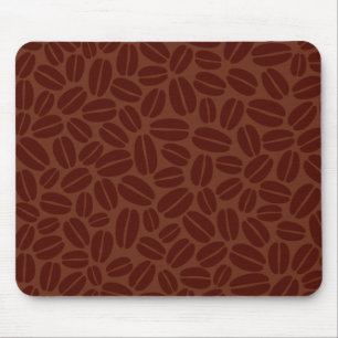 Coffee Beans Pattern Mouse Mat